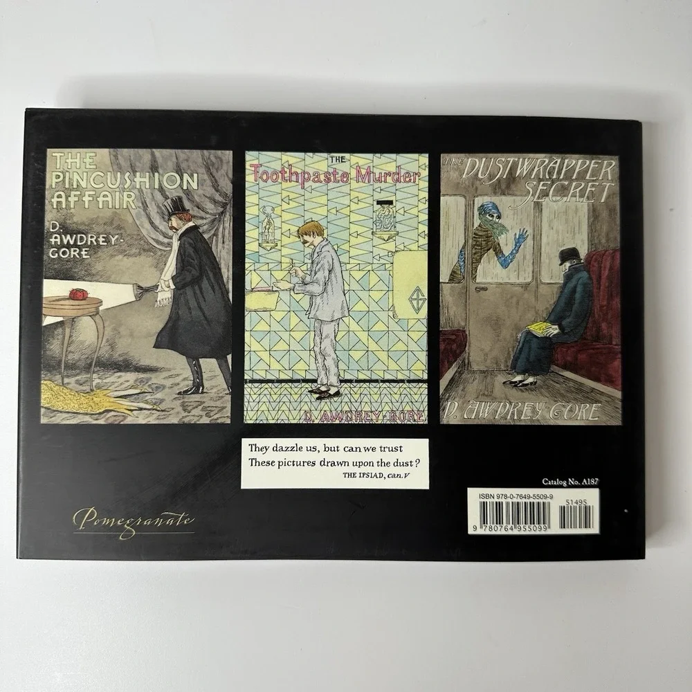The Awdrey-Gore Legacy HC/DJ Book Edward Gorey 2010 Pomegranate Newer Edition